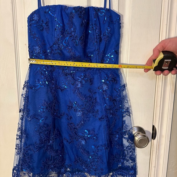 Royal Blue Lucy in the Sky dress - size SM - NWOT never worn - Picture 4 of 5